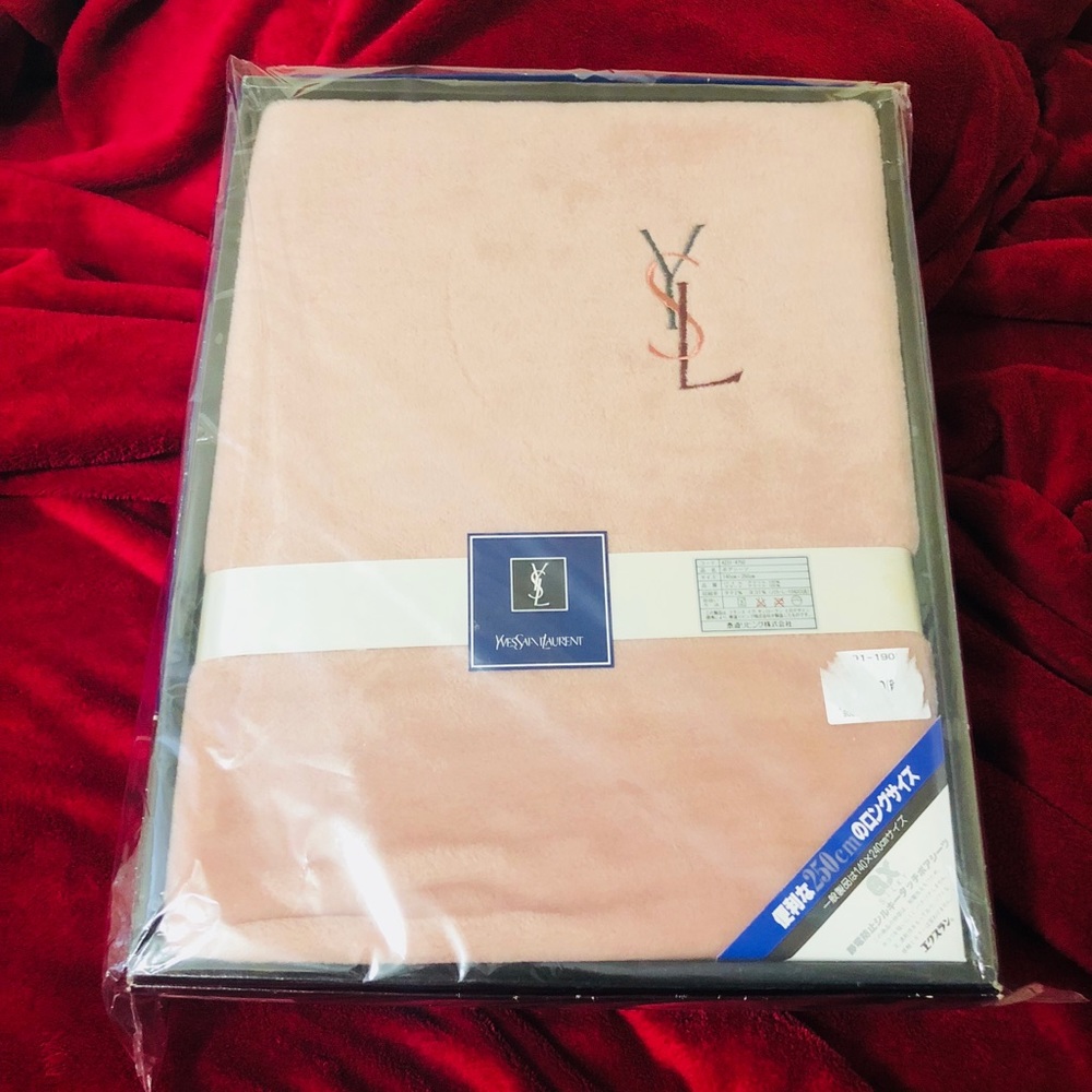Authentic YSL Blanket 140cm X 250cm